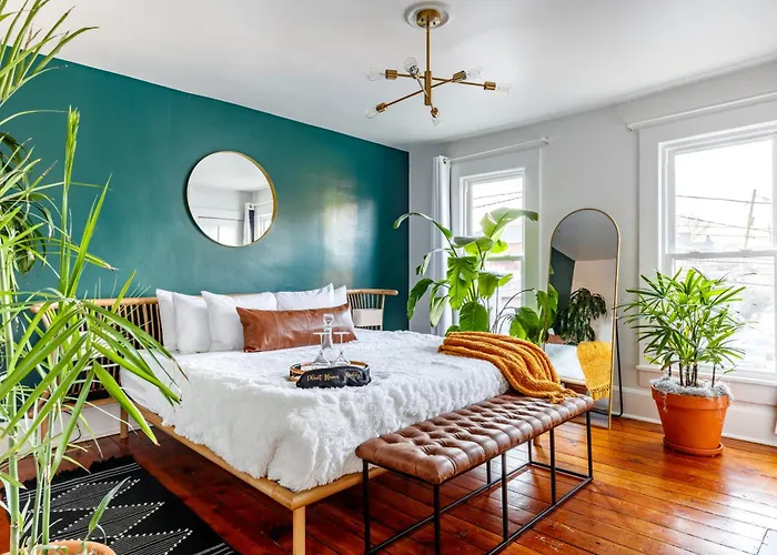 Сasa de vacaciones Jungle House Urban Lofts - Arena District & Short North *
