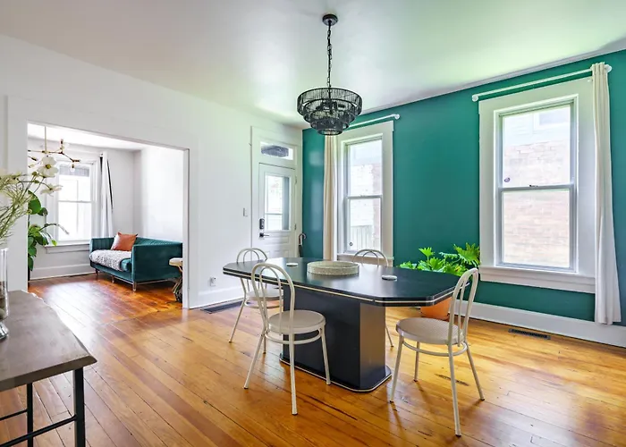 Сasa de vacaciones Jungle House Urban Lofts - Arena District & Short North *